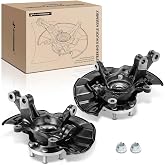 A-Premium Front Left &amp; Right Steering Knuckle &amp; Wheel Bearing Hub Assembly | Compatible with Toyota Corolla 2009-2018, Matrix 2009-2014, 2-Pack, Replaces 4778102210 4778202210