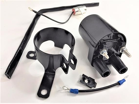 Ignition Coil & Capacitor Kit HE5410522 Fits John Deere