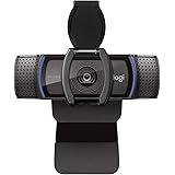 Logitech C920S HD Pro Webcam with Privacy Shutter - Widescreen Video Calling and Recording, 1080p Streaming Camera, Desktop or Laptop Webcam