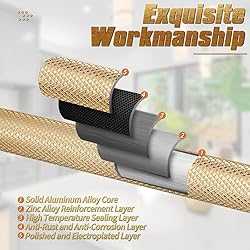 Zernmiarder Knurled Cabinet Pulls 2 Pack, 5 Inch