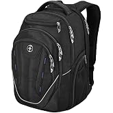 Swissdigital Design TSA Business Laptop Backpack For Men,Travel Backpack With USB Charging Port,College Tech Backpacks With RFID Pockets Presents For Men Fits 15.6 Inch Computer | J16BT-1