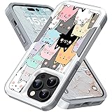 Candykisscase Case for iPhone 14 Pro, Cute Cats