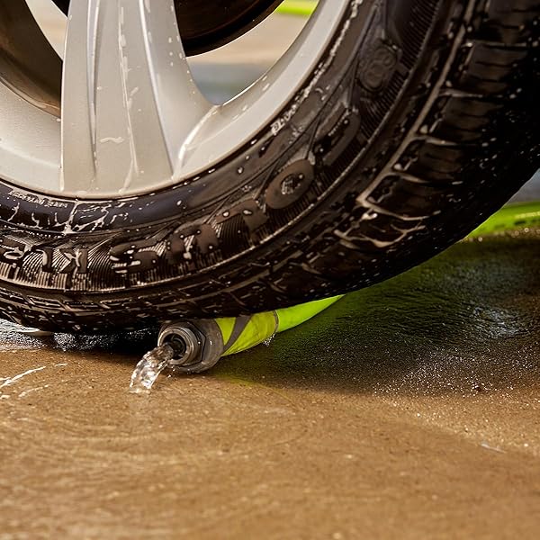 FLEXZILLA GARDEN HOSE WITH SWIVELGRIP, 5/8 IN. X 50 FT., LIGHTWEIGHT ALL-WEATHER WATER HOSE, DURABLE AND FLEXIBLE, LEAK-FREE CONNECTIONS