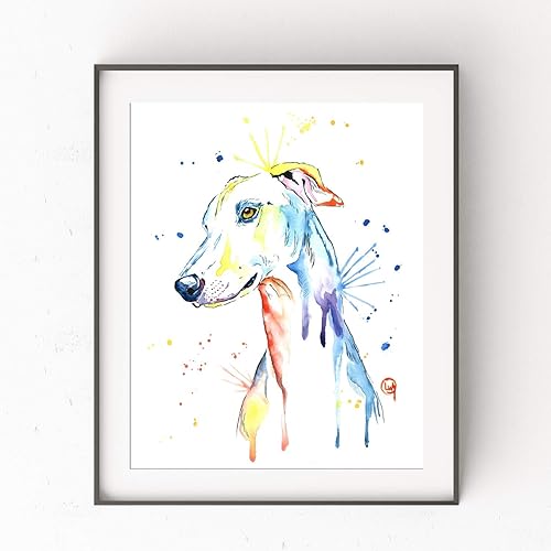greyhound artwork