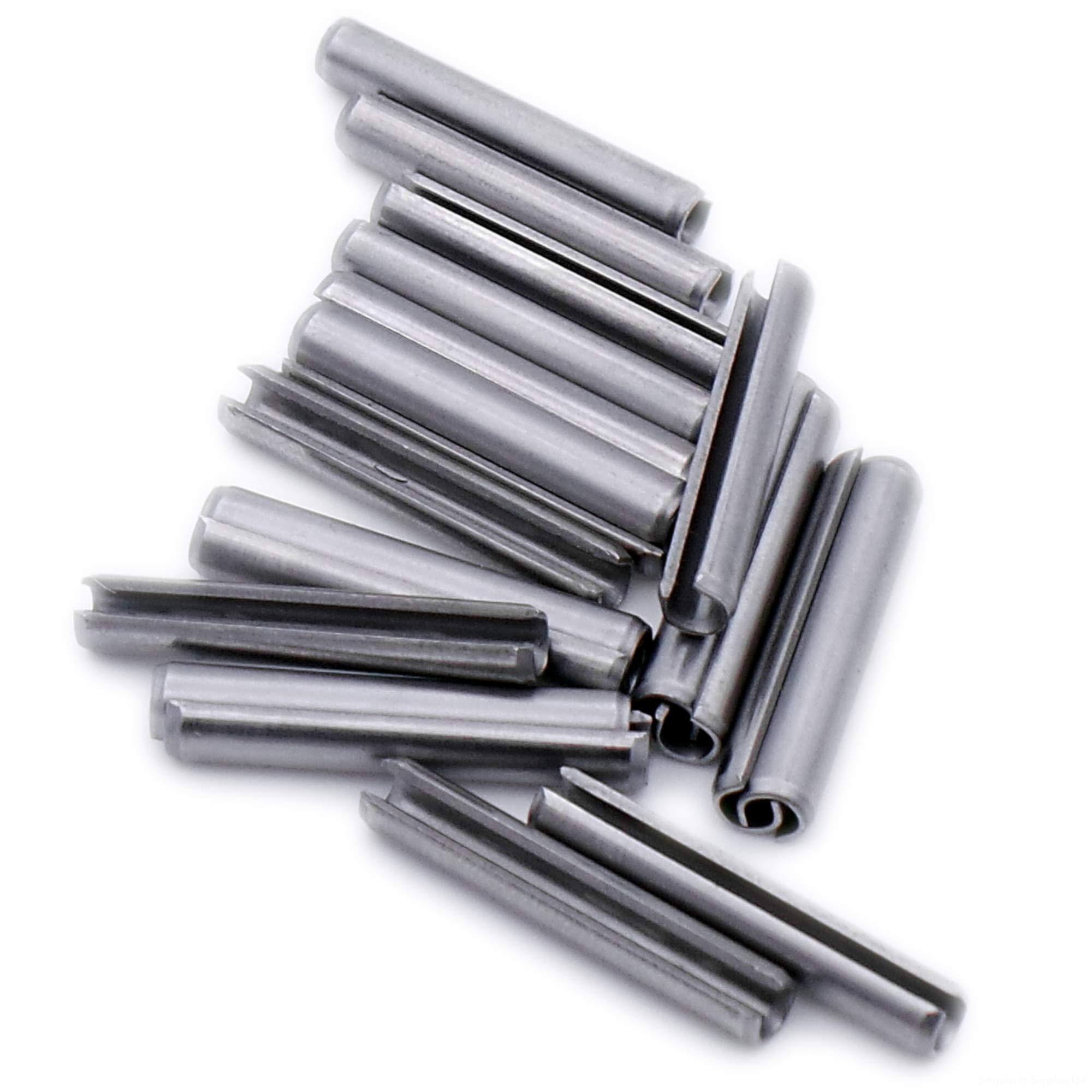 D4 (4mm x 30mm) Slotted Spring Pin (Heavy) - Stainless Steel (A1) (Pack of 20)