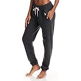U.S. Polo Assn. Womens Sweatpants with Pockets, French Terry Womens Joggers or Cuffed Leg Sweats