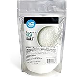 Amazon Brand - Happy Belly Sea Salt, Fine Ground, 16 Ounces