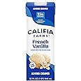 Califia Farms - French Vanilla Almond Milk Coffee Creamer, 32 Oz, Shelf Stable, Dairy Free, Plant Based, Vegan, Gluten Free, Non GMO
