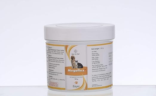 Megaflex Complete Nutritional Supplement for Joint Care for Dogs, Puppies, Cats and Kittens, 100 g