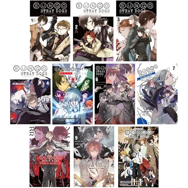ホーム社 MANGA BUNGO　10 冊　まとめ売り Bungo Stray Dogs (light novel) Series 10-Book Complete Collection