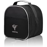 Youchee Compact Single Bowling Ball Tote Bag for Spare Ball, Lightweight One-Ball Bowling Bag with Built-In Ball Holder, Easy Carry Handle, Durable for Practice &amp; League Play