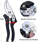 Kynup Garden Secateurs SK-5 Steel Pruning Shears Ergonomic Anti-Slip Handles view 6