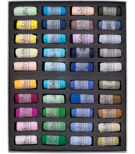 Pastelli Morbidi Unison Natural Earth Colors, Set Da 18, Fatti A Mano - 5