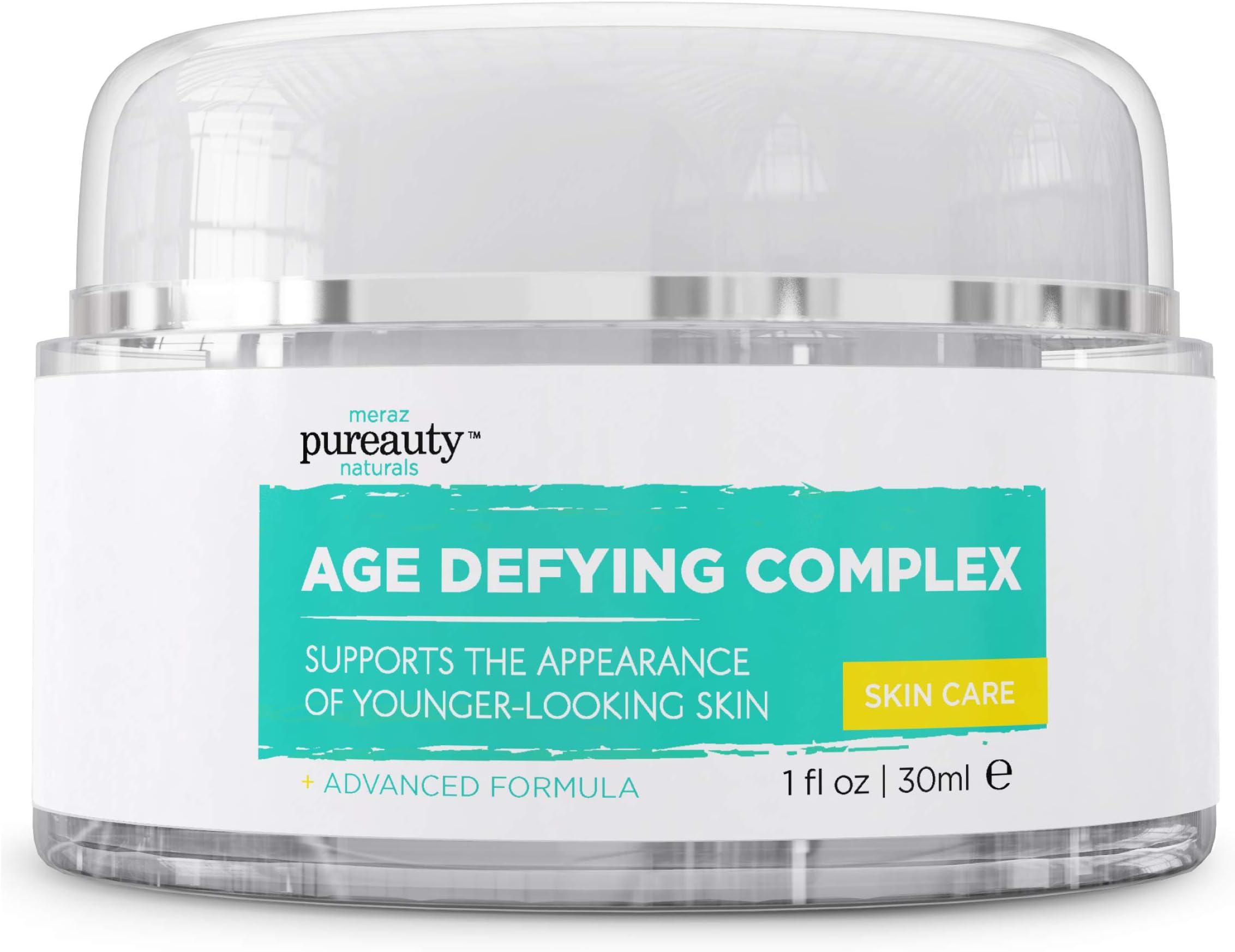 Hyaluronic Acid Retinol Anti Aging Cream and Moisturizer To Help Reduce The Appearance of Wrinkles, Fine Lines, Dark Circles - Neck Firming, Tighten Your Face and Skin - Pureauty Naturals - 30ml