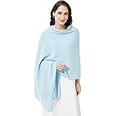 RYYOYY Luxury 100% Cashmere Wrap Soft Scarf Stole Knitted Shawl for Women Wayfarer Travel Extra Large 87"x28"