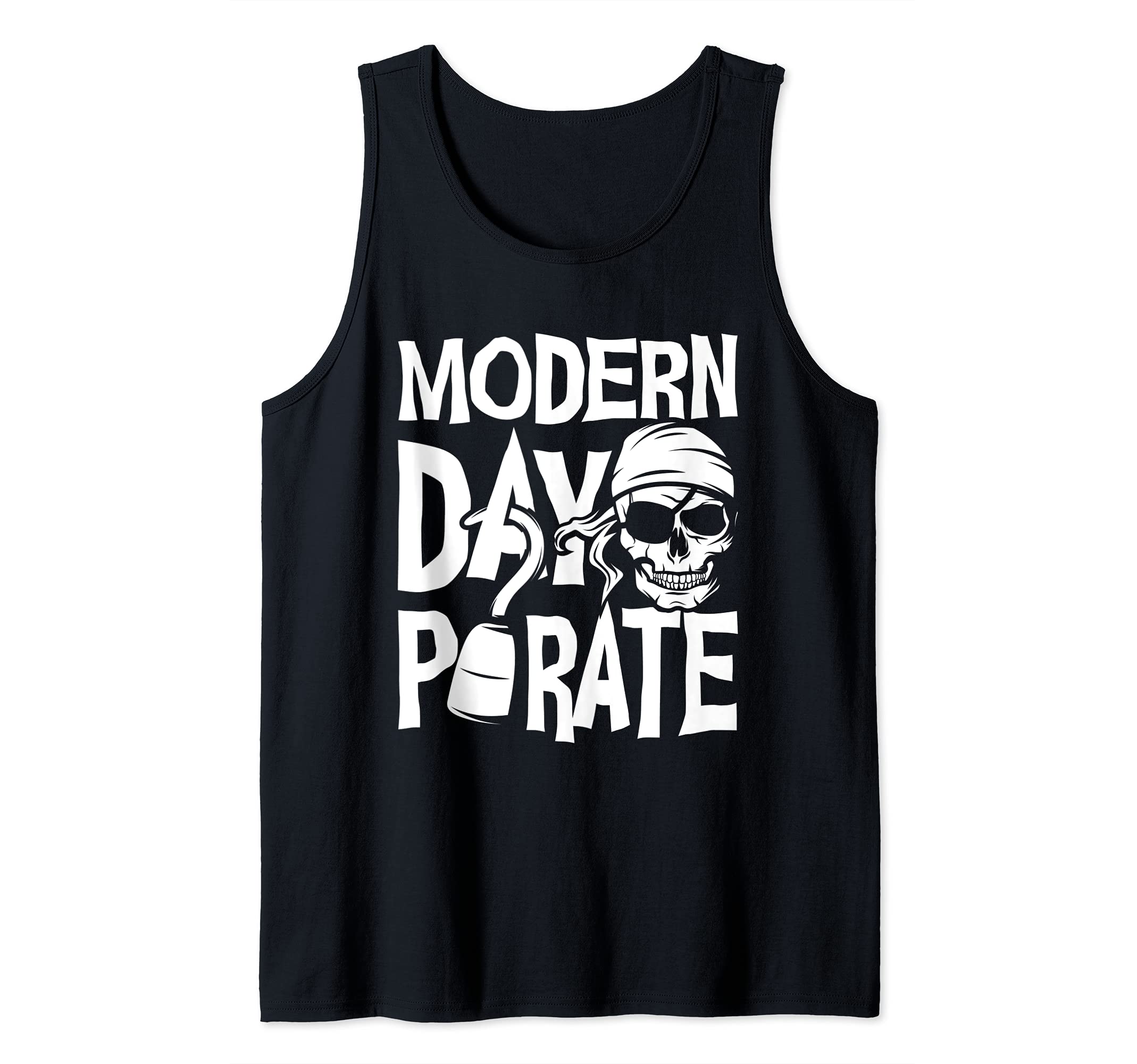 Modern Day Pirate - Handicap Wheelchair Amputee Tank Top