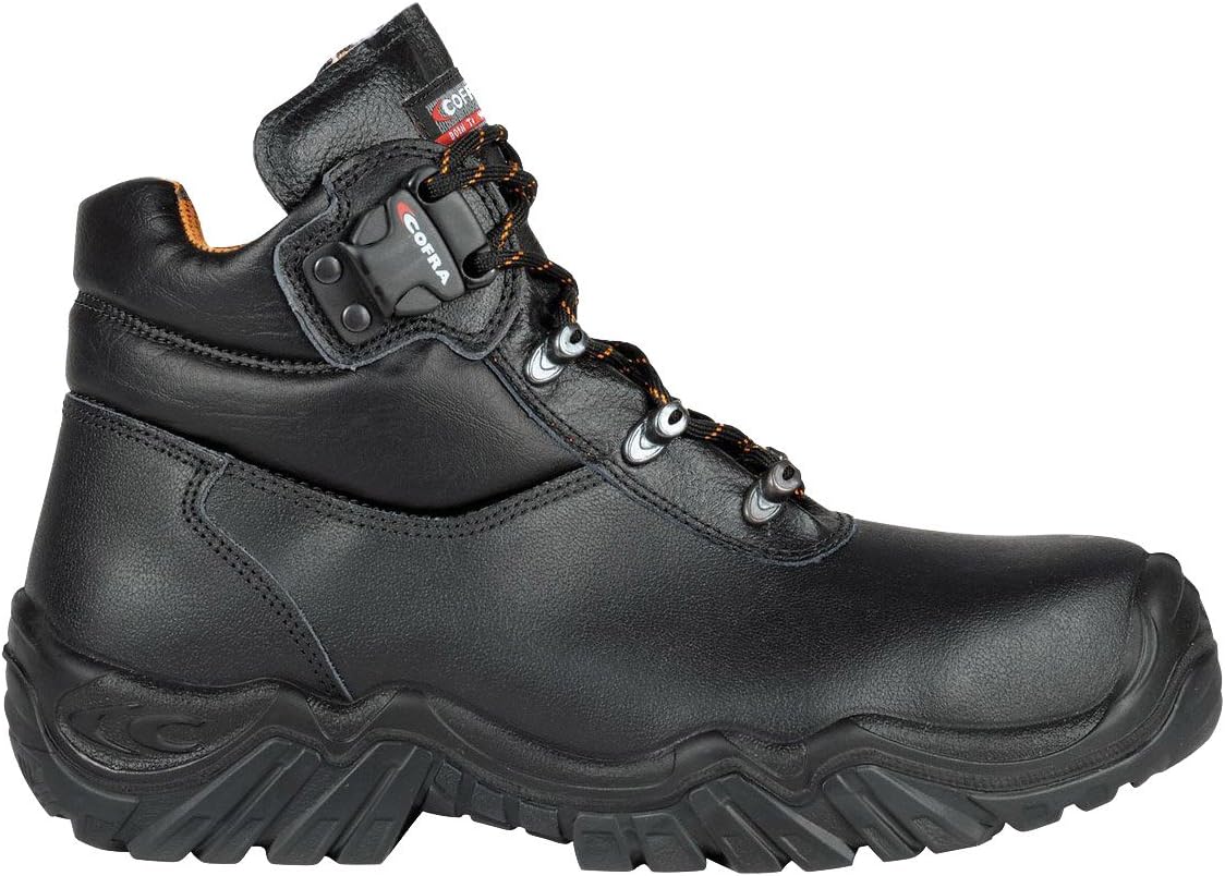 Cofra 80470000.W45 Safety Shoes K2 S3 Hi Ci HRO SRC Size 45 in Black