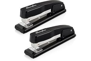 Swingline Commercial Stapler, 20 Sheet Capacity, Jam Free, Metal, 2 Pack, Black (44401AZ)