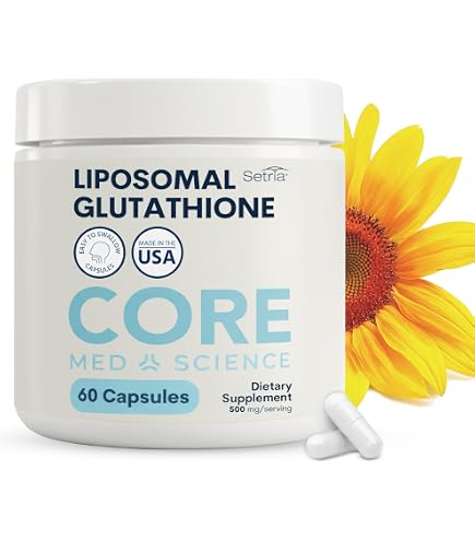para que sirve el liposomal glutathione Supplement 1000MG + 750MG- Glutathione Liposomal with VIT C + Phospholipid Antioxidant Complex - Liver Detox and Immune Support Supplement - 120 Caps Rho Liposomal Glutathione from Rho are excellent Vitamins Rho Liposomal Glutathione