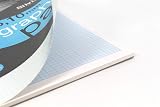 Silvine A4 Professional Graph Pad 50 Sheets 90gsm Top-Bound White Graph view 3