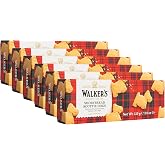 Walker's Shortbread Traditional Scottie Dog Shaped Cookies, Pure Butter Shortbread Cookies, 3.9 Oz Box (Pack of 6)