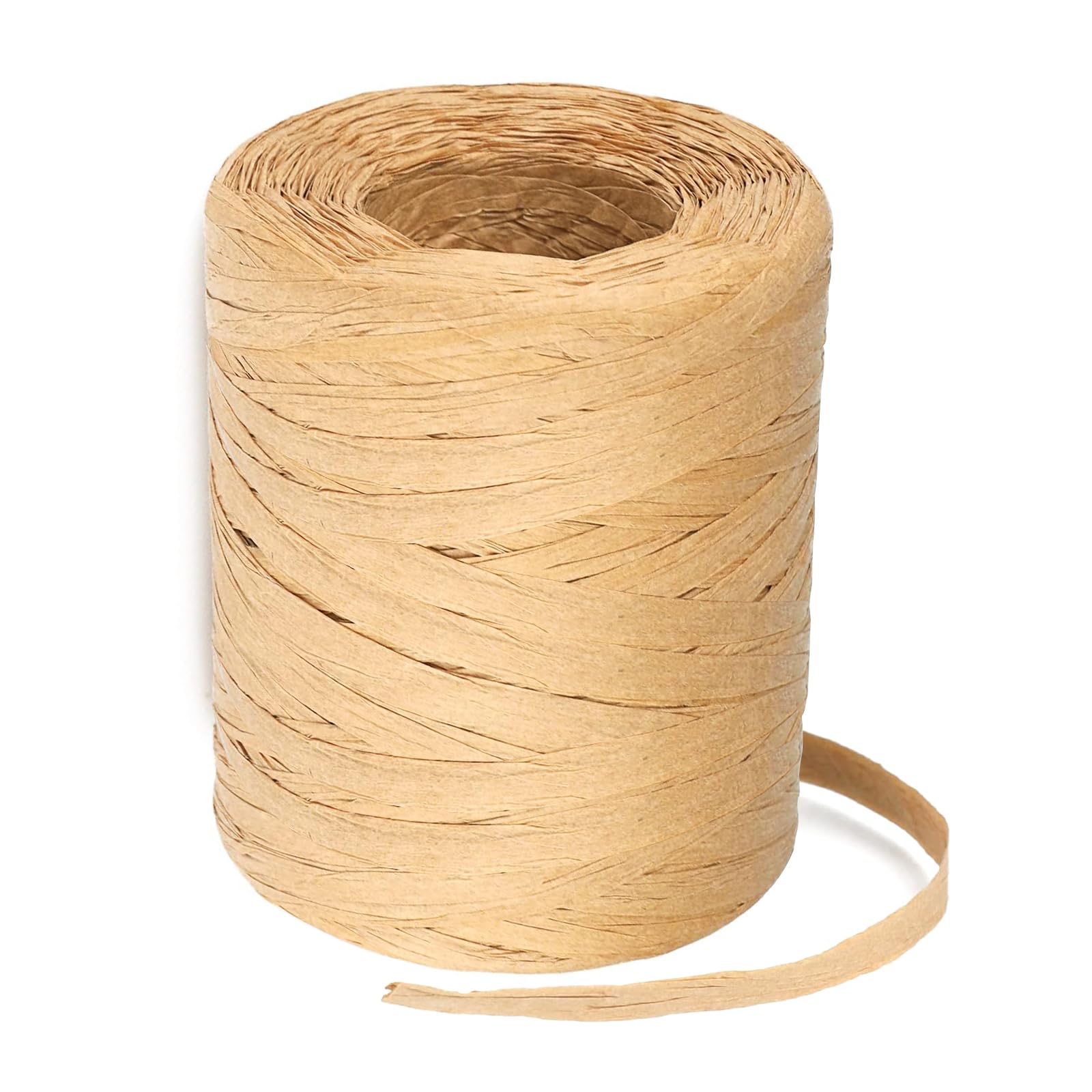 Raffia Paper Ribbon, 200m Raffia Ribbons for Gift Wrapping Paper Craft Packing String Twine Ribbon for Craft DIY Decoration Weaving Gardening
