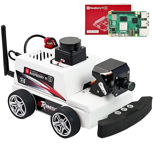 Yahboom Raspberry Pi AI Visual ROS2 Smart Robot Car Kit 2DOF