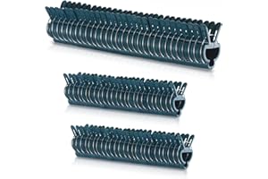 PERSZEN Plant Support Clips, 80 PCS Gentle Flower Plant Clamps for Supporting Vine Climbing Plants, Gardening Lever Loop Gripper Clips Help Stems Vines Grow Straight Upright, 2 Sizes in one Pack