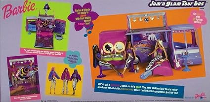 barbie jam n glam tour bus