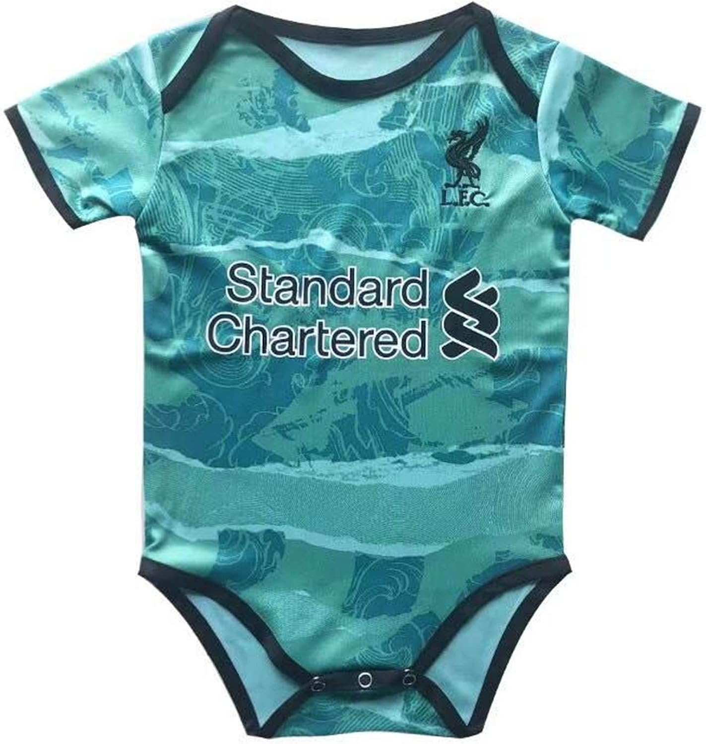 Football Fans Club Home and Away Soccer Baby Bodysuit Comfort Jumpsuit for 0-18 Months Infant and Toddler New Season Jersey