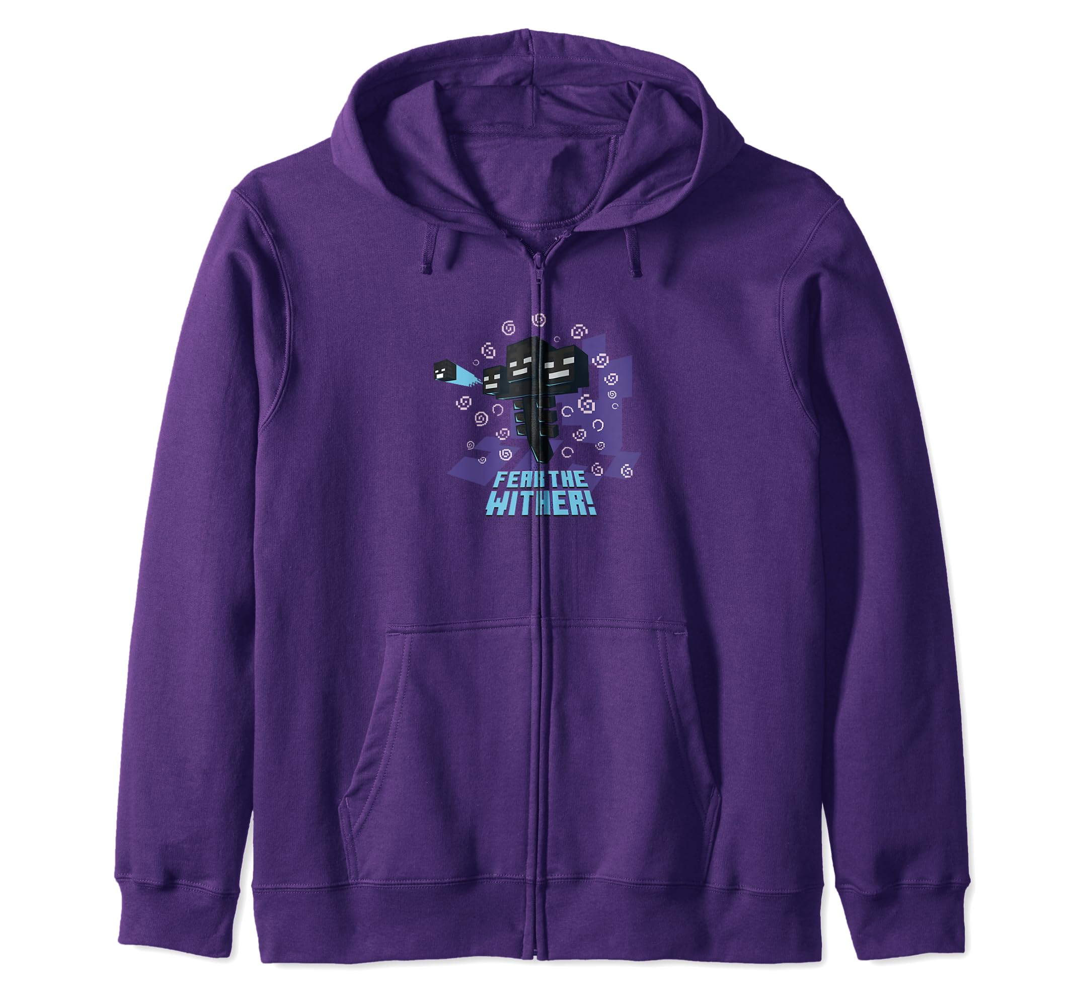 Minecraft Wither Fear The Wither! Zip Hoodie