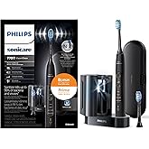 Philips Sonicare ExpertClean 7700 Rechargeable Electric Toothbrush with Bluetooth & UV Sanitizer, HX9630/15, Black