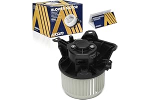 AISIN BLMAZ-00426 Front HVAC Heater Blower Motor with Fan Cage - Compatible with Ram ProMaster City 2015-2022