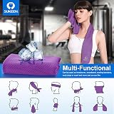 Sukeen Cooling Towel Microfiber 100 x 30 cm with Pouch view 6