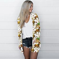 Women's Sweater Pink Cardigan for Women Plus Size