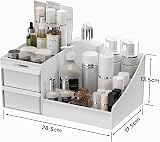 DancesCat Makeup Organizer Large 7 Compartments 2 Drawers ABS Vanity Storage view 8