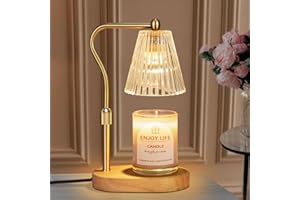 seenlast Candle Warmer Lamp with Timer Dimmer Adjustable Height for New Home Bedroom,Mothers Day Gifts,Vintage Home Decor for Scented Jar