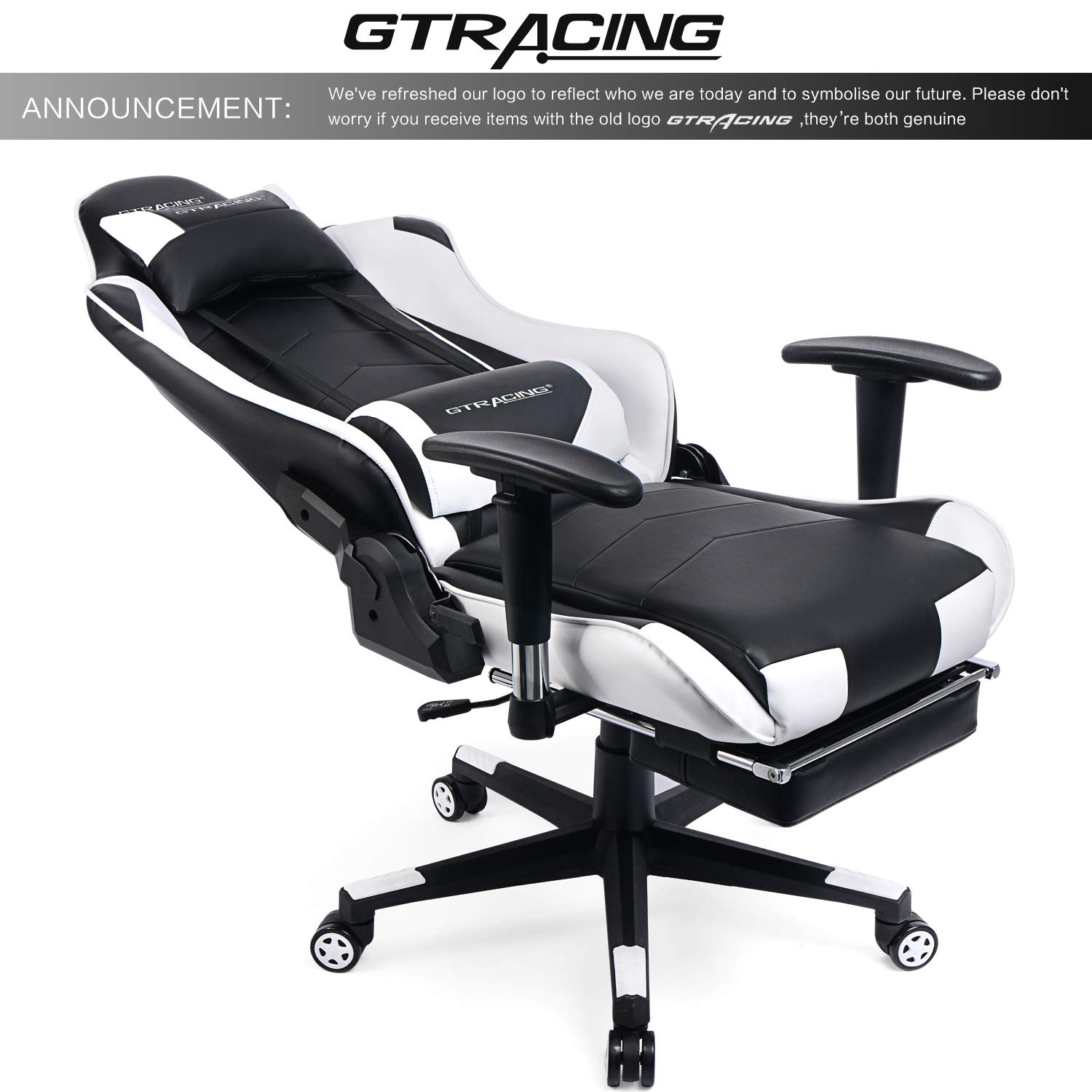 GTracing Gaming Chair Ergonomic Office Chair with Footrest