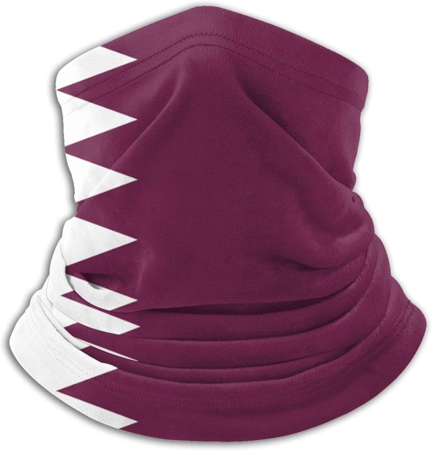 Qatar Flag Mask Reusable Face Mask AntiDust Masks Black at Amazon Men’s Clothing store
