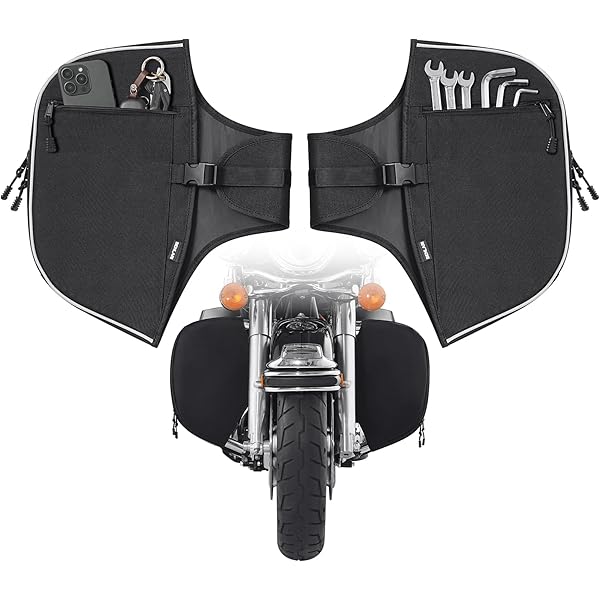 thumbnail image 2 of Street Glide Accessories Engine Guard Chaps For Harley Touring & Trike - Waterproof Leg Warmers For Road King, Street Glide (1980-2023) Road King Street Glide Lowers 2 of 13