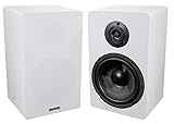 Rockville Pair RockShelf 64W V2 400w White