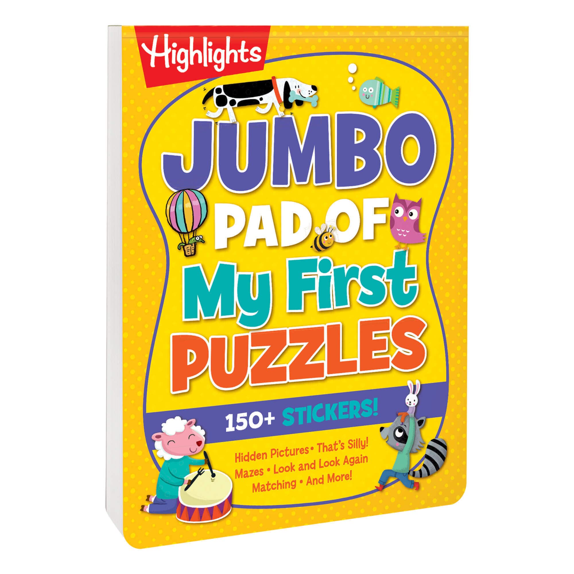 Jumbo Pad of My First Puzzles (Highlights Jumbo Books & Pads)