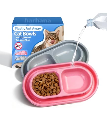 Amazon.com : Ant Proof No Spill Cat Dog Pet Bowl 32 Oz Spill Proof Food Water  Bowls Dish for Small to Medium Size Dogs Cats by With You6688 : Pet Supplies