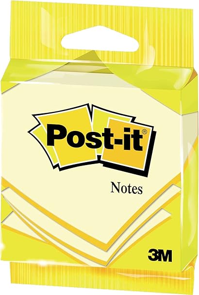 Post-It 6820 - Notas adhesivas, 76 x 76 mm, color amarillo: Amazon.es: Oficina y papelería