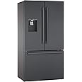 Bosch 500 Series 36" Black Stainless Steel Counter-Depth 3-Door Refrigerator - B36CD50SNB