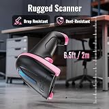 Tera Barcode Scanner Wireless 2.4G USB Rechargeable Battery Level Indicator view 6