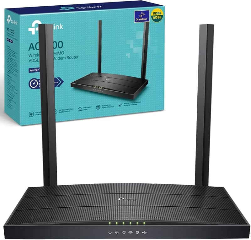 TP-Link Archer VR400 AC1200 VDSL ADSL Wireless Modem Router Mesh WiFi Dual Band