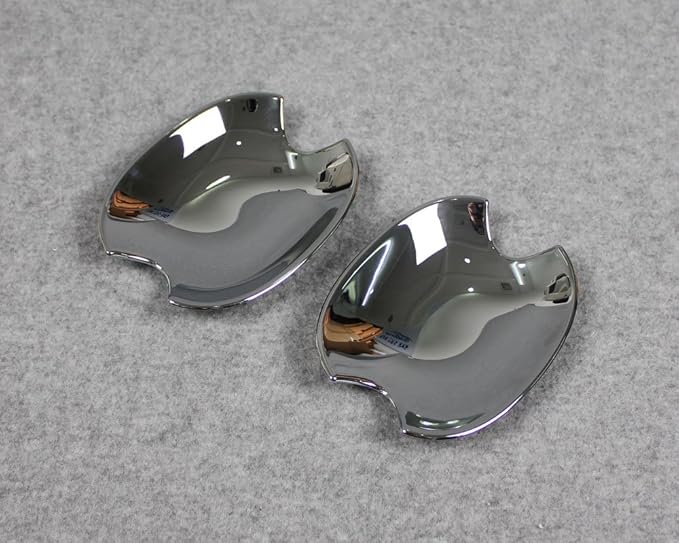 Amazon Ruiq ホンダ 新型 フリード 専用 外装 クロームメッキドアハンドル プロテクター カバー ドアノブの爪キズ防止に Honda New Freed Freed 専用設計 室外ドアハンドル 車 バイク