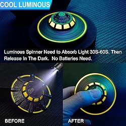 UFO Fidget Spinner Metal Toys for Kids