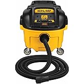 DEWALT DWV010 HEPA Dust Extractor with Automatic Filter Cleaning, 8-Gallon